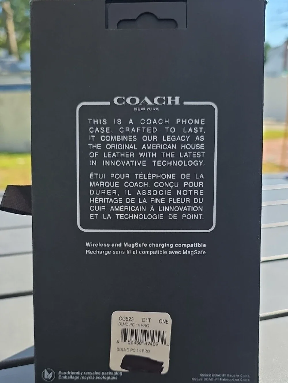 COACH Cream Floral C Logo iPhone Case with Pink & Yellow Flowers